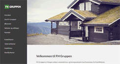 Desktop Screenshot of fhgruppen.no